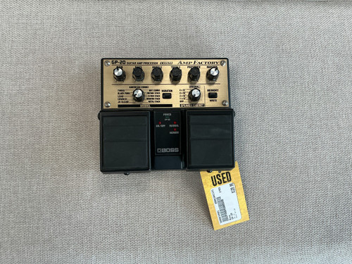 Vist Large View of Product Image Which is Used Boss GP-20 Amp Modeling Pedal