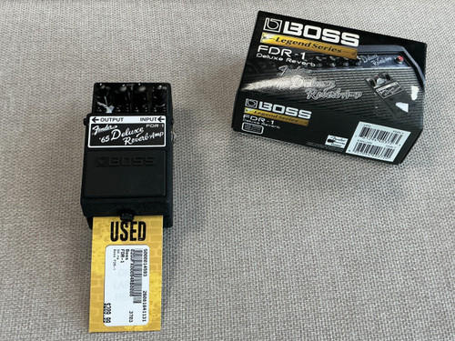 Vist Large View of Product Image Which is Used Boss FDR-1 Reverb Pedal