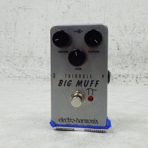 Vist Large View of Product Image Which is Used Electro Harmonix (E/H) TRIANGLE BIG MUFF Fuzz Pedal