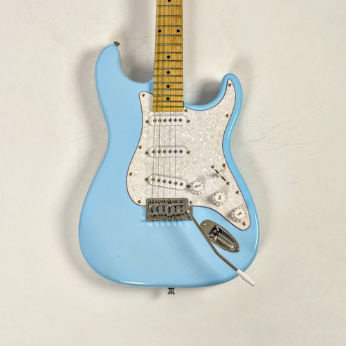 Vist Large View of Product Image Which is Used Sawtooth ST-ES-DBLP Electric Guitar Daphne Blue 6-String