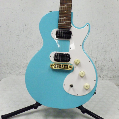 Vist Large View of Product Image Which is Used Epiphone LES PAUL SL MODDED LP Type Electric Guitar Green 6-String