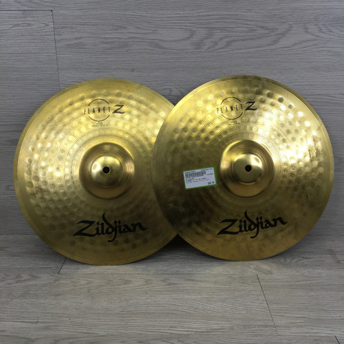 Vist Large View of Product Image Which is Used Zildjian PLANET Z 14 HI HATS Hi Hat Cymbals 14"