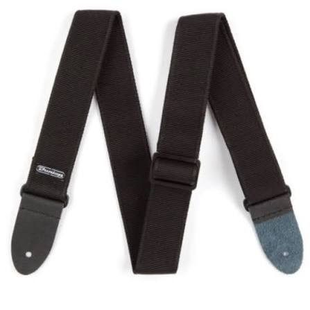 Vist Large View of Product Image Which is New GUITAR STRAP BK/DUNLOP