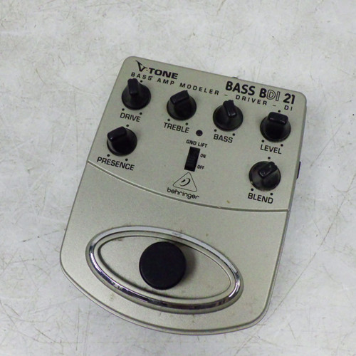 Vist Large View of Product Image Which is Used Behringer BDI21 v-Tone Bass Driver Di Bass Pre-Amp Pedal