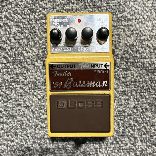 Vist Large View of Product Image Which is Used BOSS FBM-1 '59 BASSMAN Guitar Amp Simulator Pedal