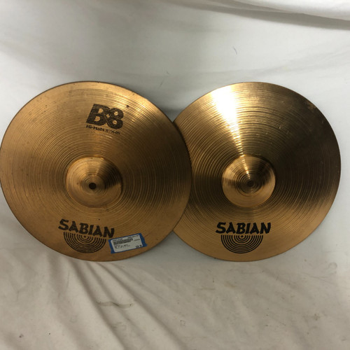 Vist Large View of Product Image Which is Used Sabian B8 14 HI HATS Hi Hat Cymbals 14"