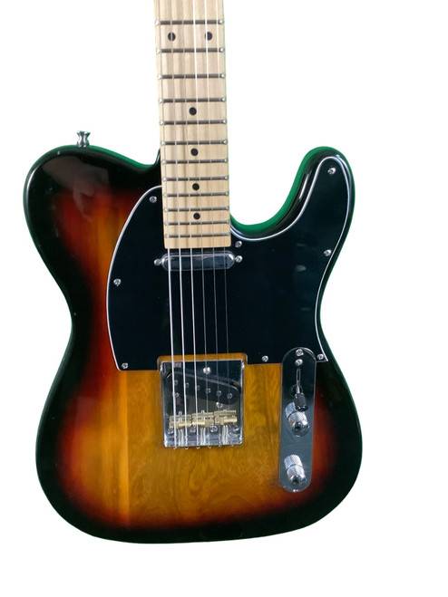 Vist Large View of Product Image Which is Used NO NAME T Type Electric Guitar Sunburst 6-String