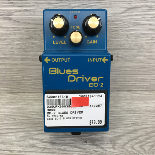 Vist Large View of Product Image Which is Used Boss BD-2 BLUES DRIVER Overdrive Pedal