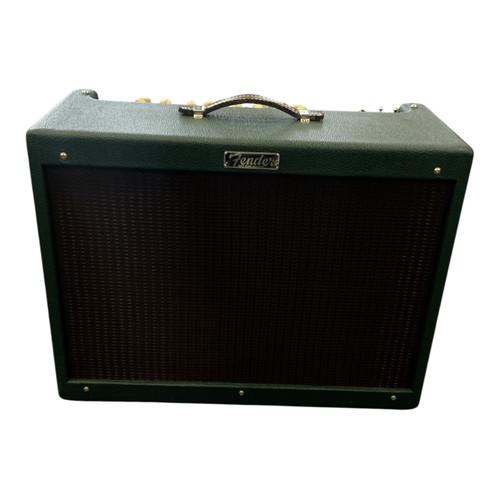 Vist Large View of Product Image Which is Used Fender HOT ROD DELUXE III EMERALD GREEN 1 x 12 Tube Combo Amplifier 1 x 12