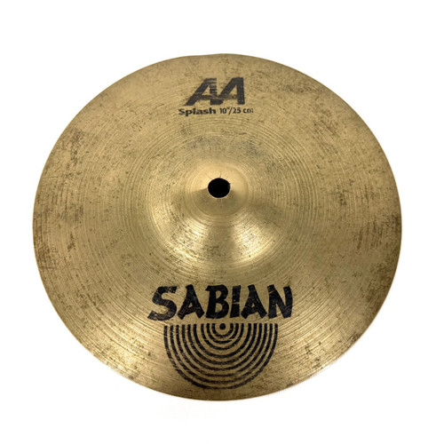 Vist Large View of Product Image Which is Used Sabian AA 10 inch Splash Cymbal AS IS Cracks