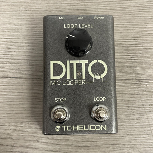 Vist Large View of Product Image Which is Used - TC Helicon DITTO MIC LOOPER W/AC 
