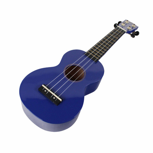 Vist Large View of Product Image Which is Used Mahalo MR1BU Ukulele Blue