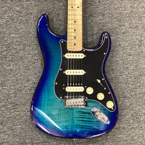 Vist Large View of Product Image Which is Used Fender PLAYERS STRATOCASTER LIMITED HSS S Type Electric Guitar Blue 6-String