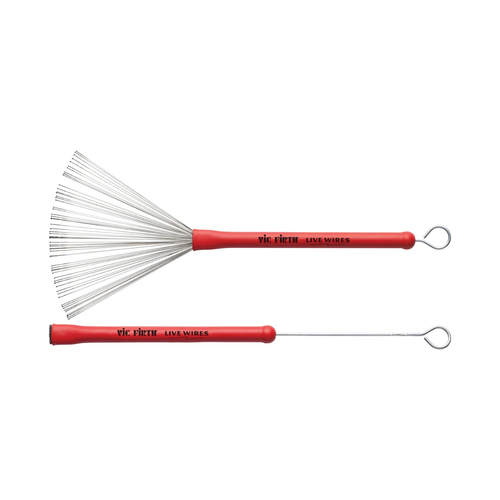 Vist Large View of Product Image Which is New Vic Firth Live Wire Brush
