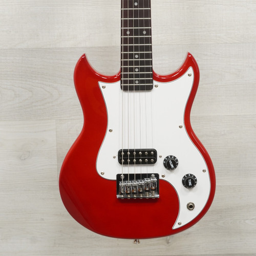 Vist Large View of Product Image Which is Used Vox SDC-1 Mini Double Cut Electric Guitar Red