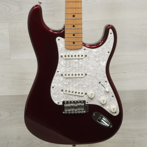 Vist Large View of Product Image Which is Used Fender Standard Strat MIM Electric Guitar Red
