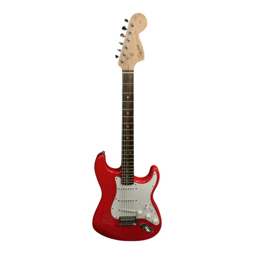 Vist Large View of Product Image Which is Used Squier AFFINITY STRAT S Type Electric Guitar Red 6-String