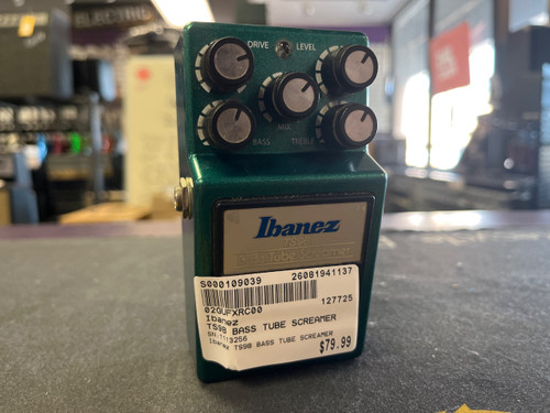 Vist Large View of Product Image Which is Used Ibanez TS9B BASS TUBE SCREAMER Overdrive Pedal