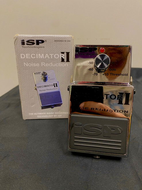 Vist Large View of Product Image Which is Used ISP Technologies DECIMATOR II W/BOX Noise Reduction Pedal