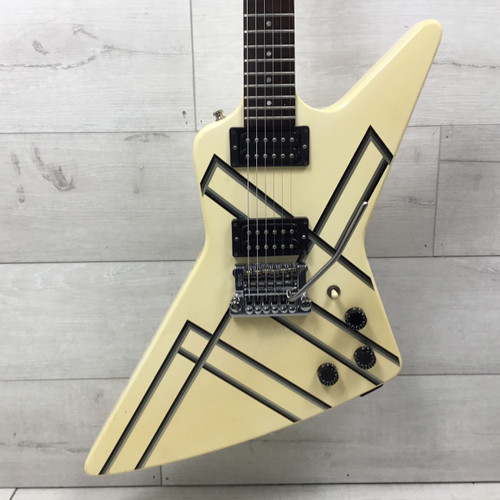 Vist Large View of Product Image Which is Used Gibson Explorer Designer Series 1984 Vintage Electric Guitar Custom Graphics