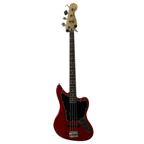 Vist Large View of Product Image Which is Used Squier VINTAGE MODIFIED JAGUAR BASS J Type Bass Guitar Red 4-String