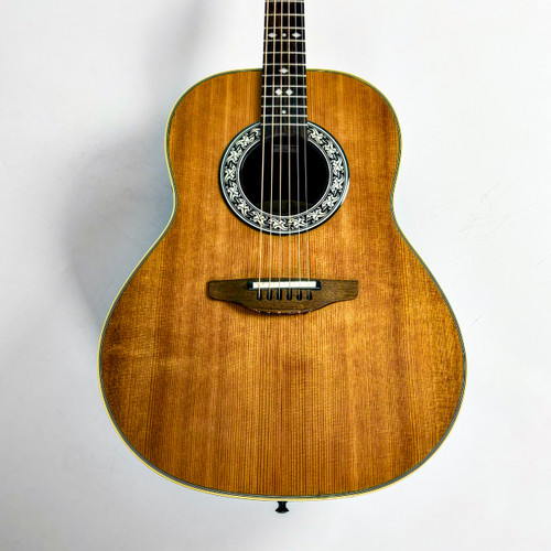 Vist Large View of Product Image Which is Used Ovation 1712 Balladeer Acoustic Guitar Natural