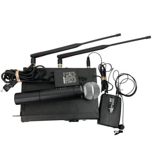 Vist Large View of Product Image Which is Used Shure ULXP4 W/ MIC AND BODYPACK Wireless Microphone