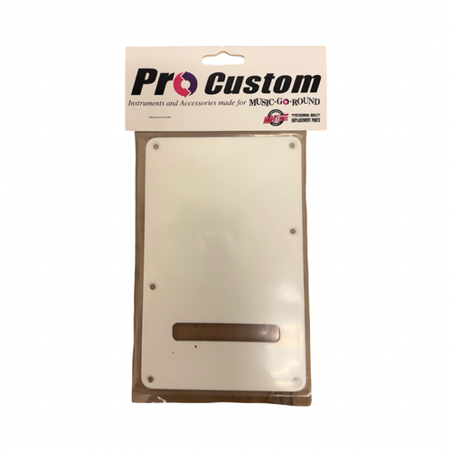 Vist Large View of Product Image Which is Used Pro Custom STRATOCASTER BACK PLATE Guitar Accessory