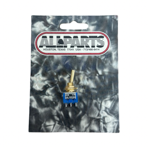 Vist Large View of Product Image Which is Used All Parts EP-0081-002 ON-ON MINI SWITCH GOLD Guitar Accessory