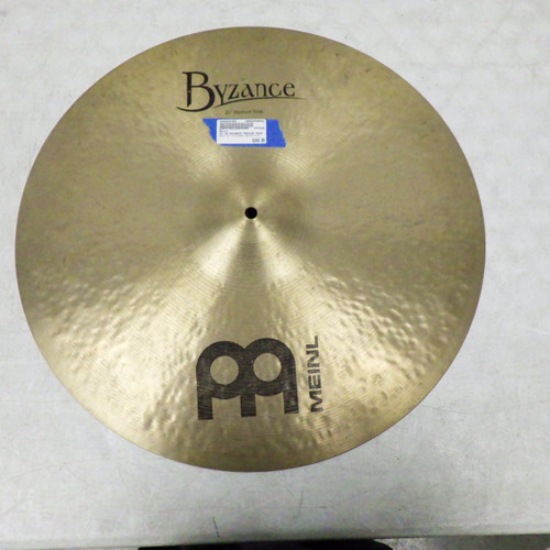 Vist Large View of Product Image Which is Used Meinl 21 IN BYZANCE MEDIUM RIDE Ride Cymbal 21"