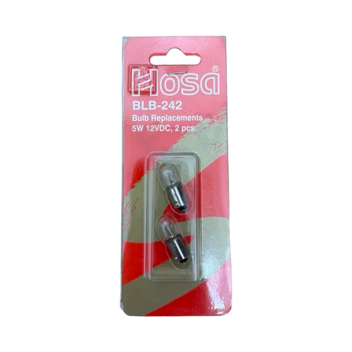 Vist Large View of Product Image Which is Used Hosa BLB-242 5W 12VDC 2 PIECES Pro Sound Accessory