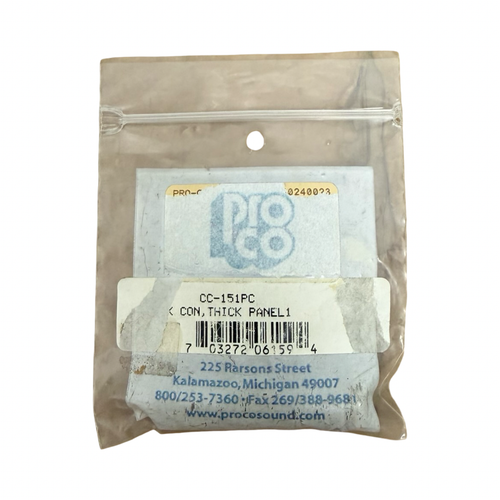 Vist Large View of Product Image Which is Used CC151PC METAL 2 COND 1/4 IN PANEL Guitar Accessory