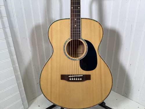 Vist Large View of Product Image Which is Used Sequoia AWG4015NA Laminate Top Acoustic Guitar Natural