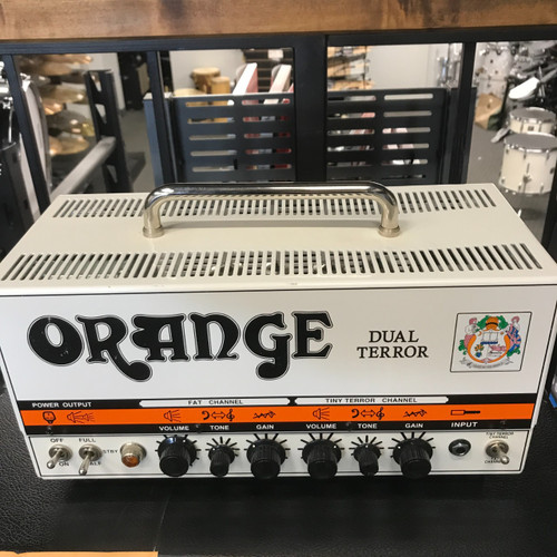 Vist Large View of Product Image Which is Used Orange DUAL TERROR Tube Guitar Amplifier Head