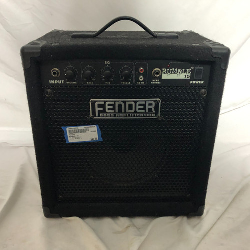 Vist Large View of Product Image Which is Used Fender RUMBLE 15 Vintage Bass Combo Amplifier