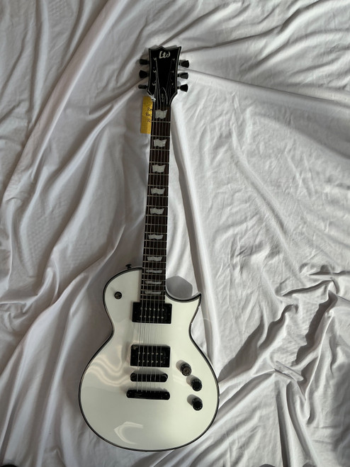 Vist Large View of Product Image Which is Used 2024 LTD EC-256 LP Type Electric Guitar White 6-String