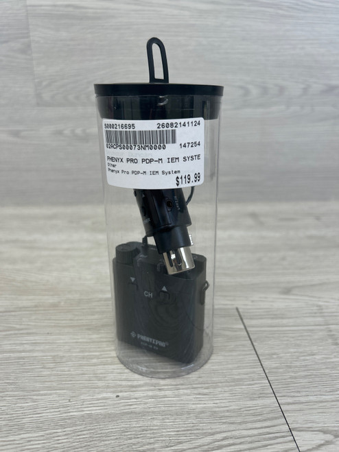 Vist Large View of Product Image Which is Used PHENYX PRO PDP-M IEM SYSTEM IEM Wireless System