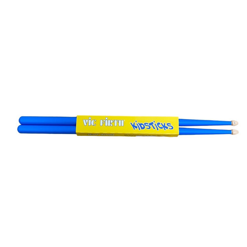 Vist Large View of Product Image Which is New VIC FIRTH AMERICAN CLASSIC KIDSTICKS BLUE