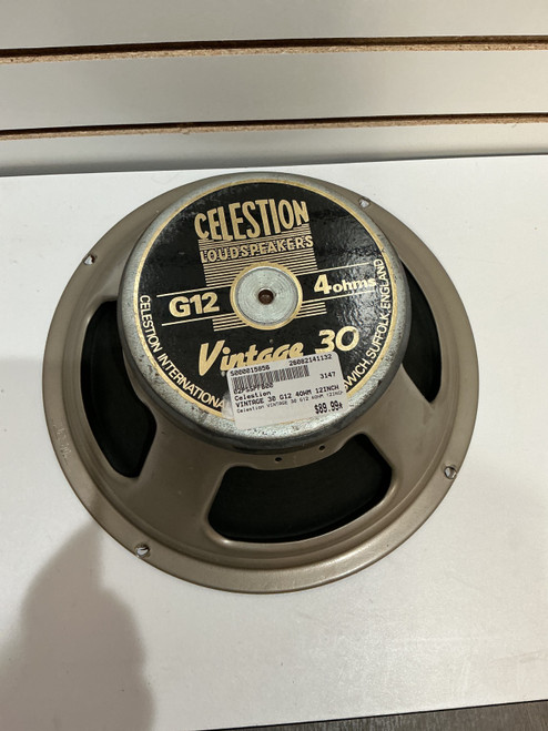 Vist Large View of Product Image Which is Used Celestion VINTAGE 30 G12 4 OHM 12INCH Raw Speaker