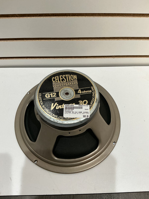 Vist Large View of Product Image Which is Used Celestion VINTAGE 30 G12 4 OHM 12INCH Raw Speaker
