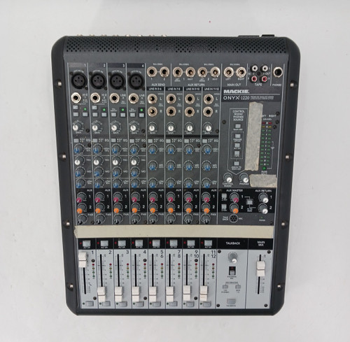 Vist Large View of Product Image Which is Used Mackie ONYX 1220 Mixing Console