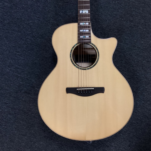 Vist Large View of Product Image Which is Used Ibanez AE390 Solid Top Acoustic Guitar Natural