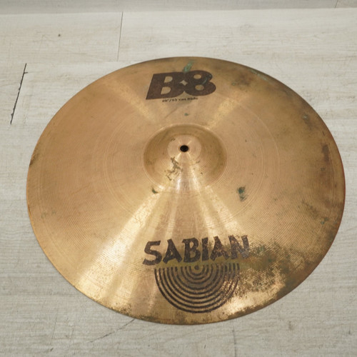 Vist Large View of Product Image Which is Used Sabian B8 Ride Cymbal 20 - Inch