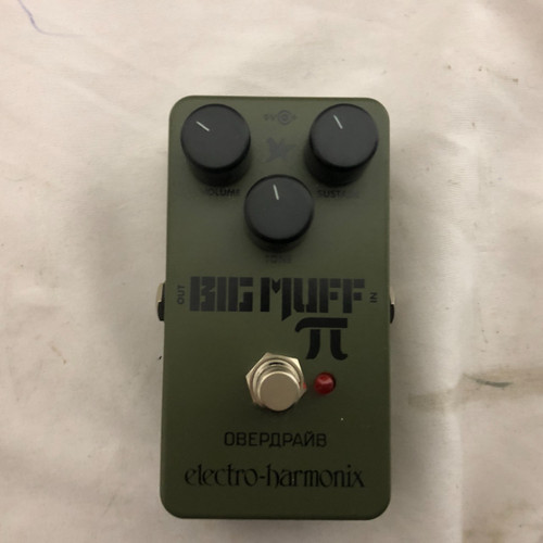 Vist Large View of Product Image Which is Used Electro Harmonix (E/H) BIG MUFF PI GREEN RUSSIAN Fuzz Pedal