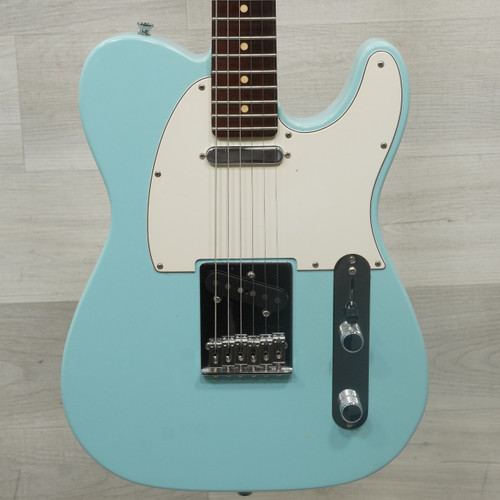 Vist Large View of Product Image Which is Used Fender Player Telecaster Electric Guitar Blue