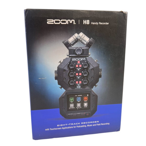 Vist Large View of Product Image Which is Used Zoom H8 Handy Recorder 12-Track Portable Digital Audio Recorder