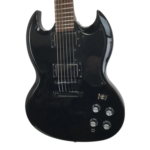 Vist Large View of Product Image Which is Used Epiphone Tony Iommi SG Limited Edition Electric Guitar Black 6-String