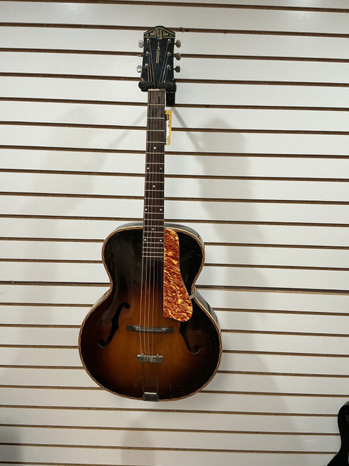 Vist Large View of Product Image Which is Used Regal ORPHEUM 13 1930S GUITAR Vintage Solid Top Acoustic Guitar Sunburst