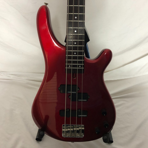Vist Large View of Product Image Which is Used Fernandes JPR BASS Bass Guitar Red 4-String