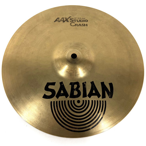 Vist Large View of Product Image Which is Used Sabian AAX Studio Crash Cymbal 13"